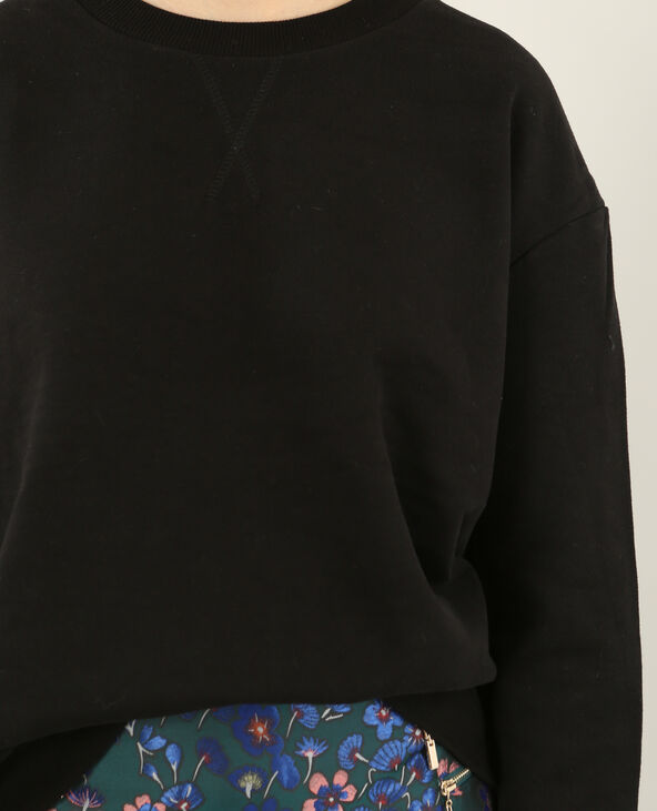 Sweat basique noir - Pimkie