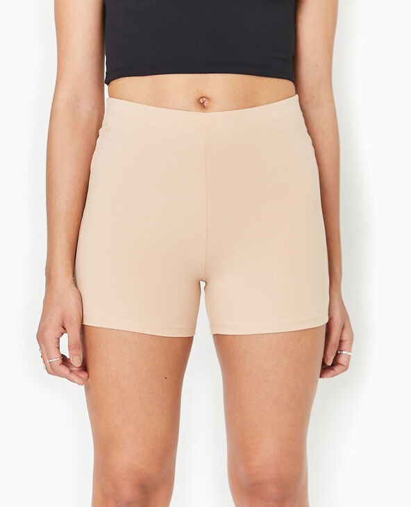 Short cycliste court beige - Pimkie