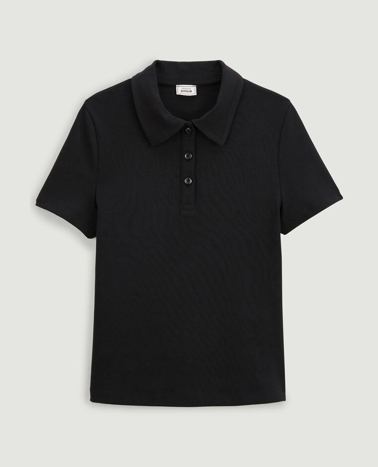 Top forme polo noir - Pimkie