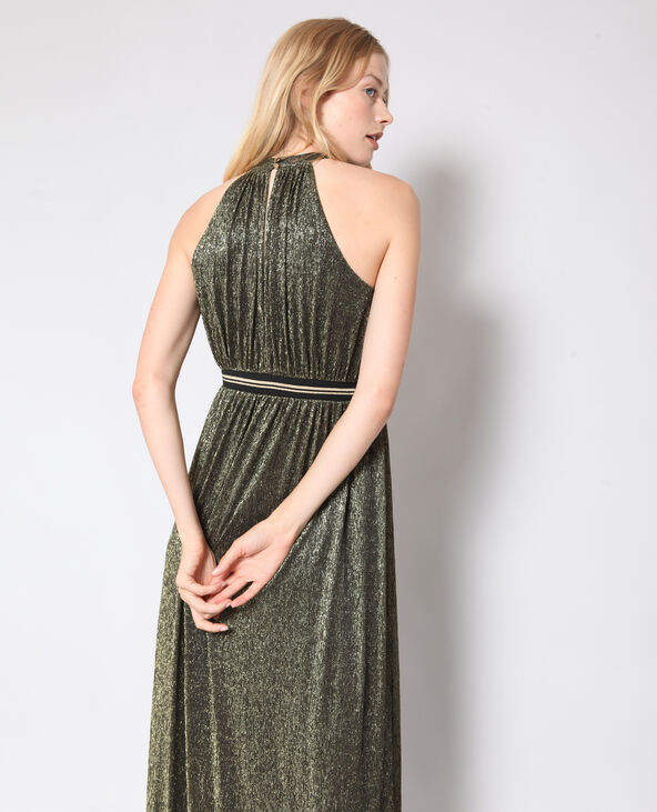 Robe longue lamée noir - Pimkie
