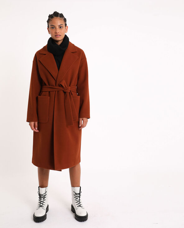Manteau pimkie marron clearance
