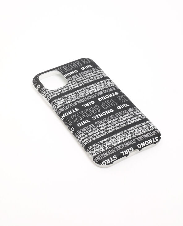 Coque iPhone XR/11 noir - Pimkie