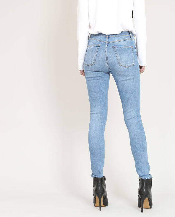 Jean skinny taille haute bleu - Pimkie