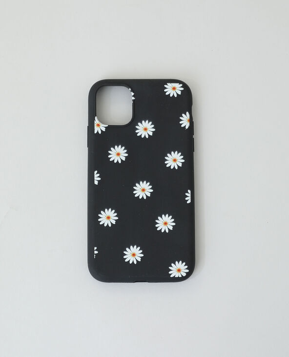 Coque compatible iPhone noir - Pimkie