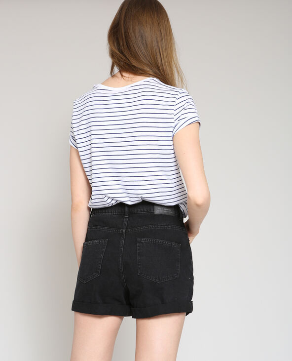 T-shirt brodé blanc - Pimkie