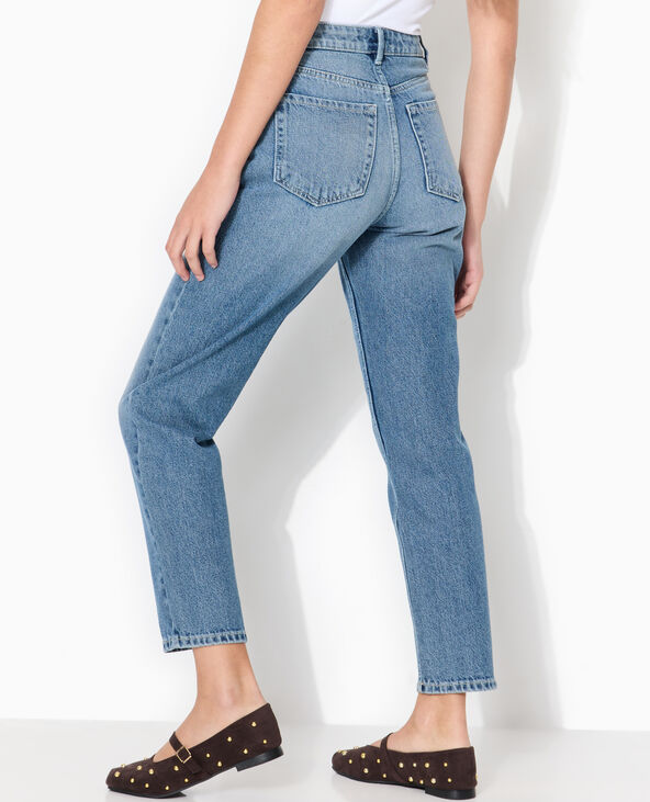 Jean mom taille haute bleu - Pimkie