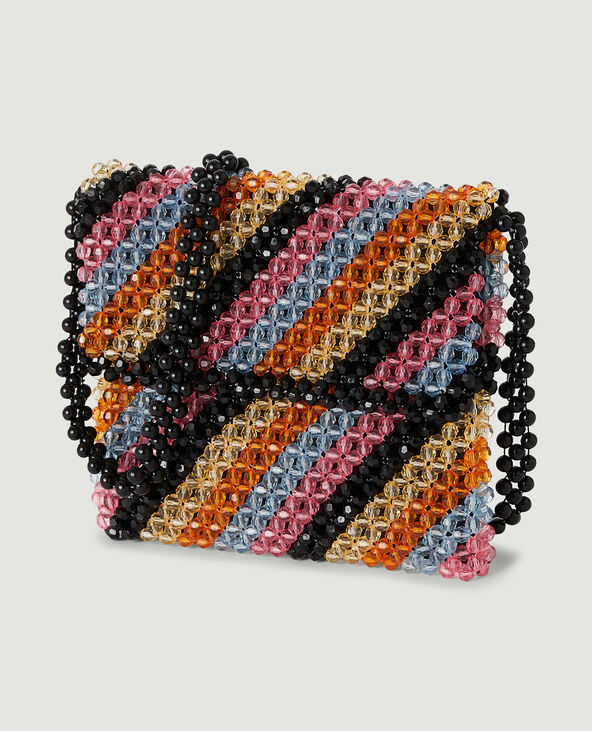 Pochette en perles noir - Pimkie