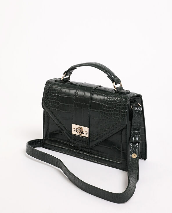 Sac boxy valisette vert de gris - Pimkie