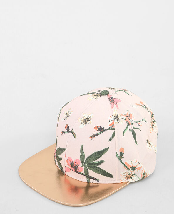 Casquette visière shiny rose clair - Pimkie