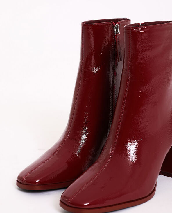 Bottines vernies