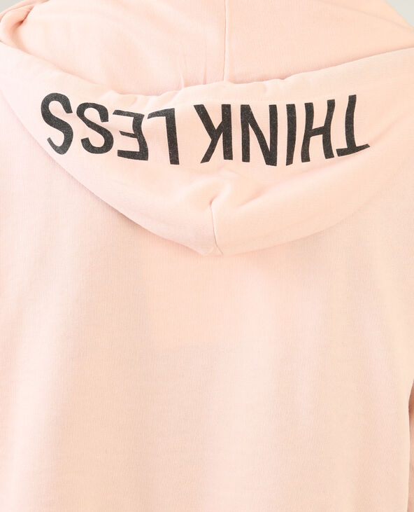 Sweat cropped sport rose clair - Pimkie