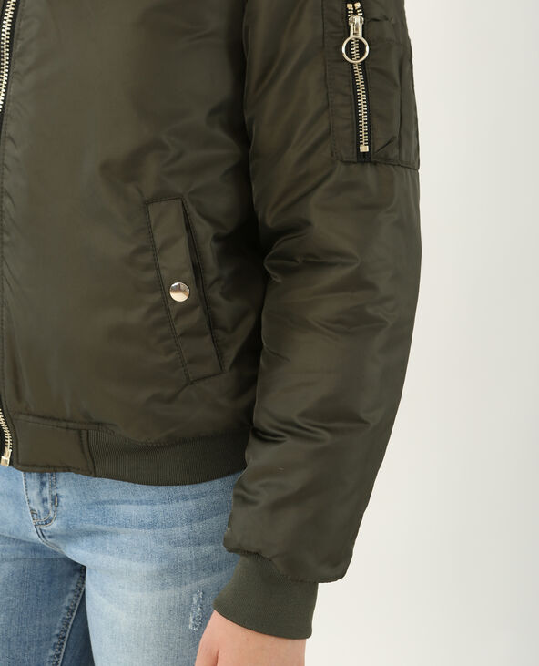 Bomber a capuche