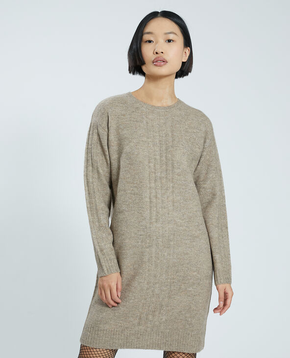 Robe pull pimkie beige hotsell
