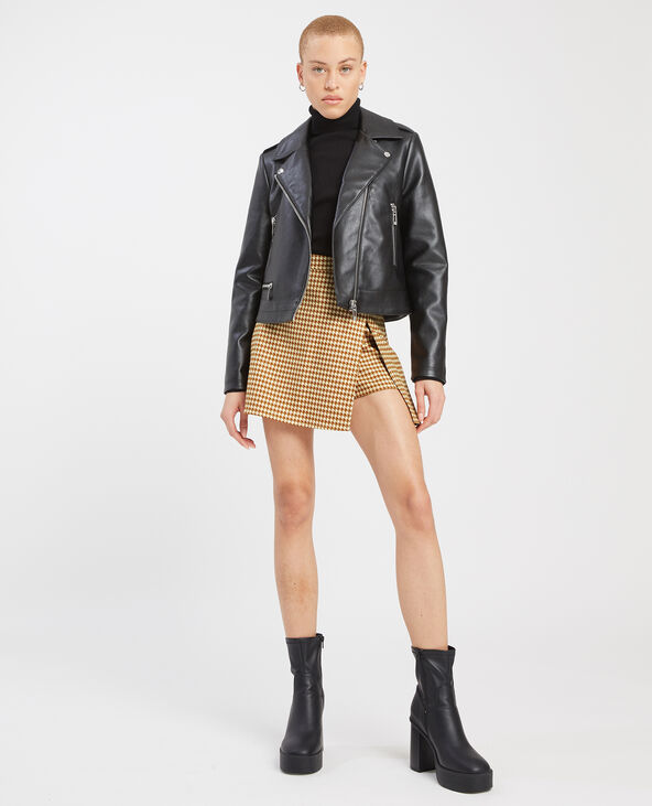 Jupe short intégré jaune - Pimkie