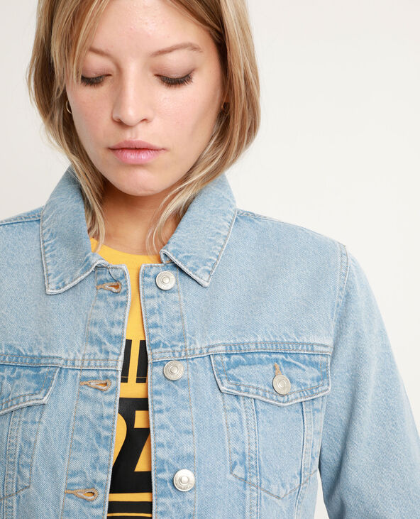 Veste en jean bleu clair - Pimkie