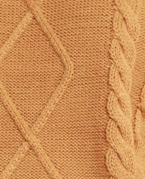 Pull torsadé beige - Pimkie