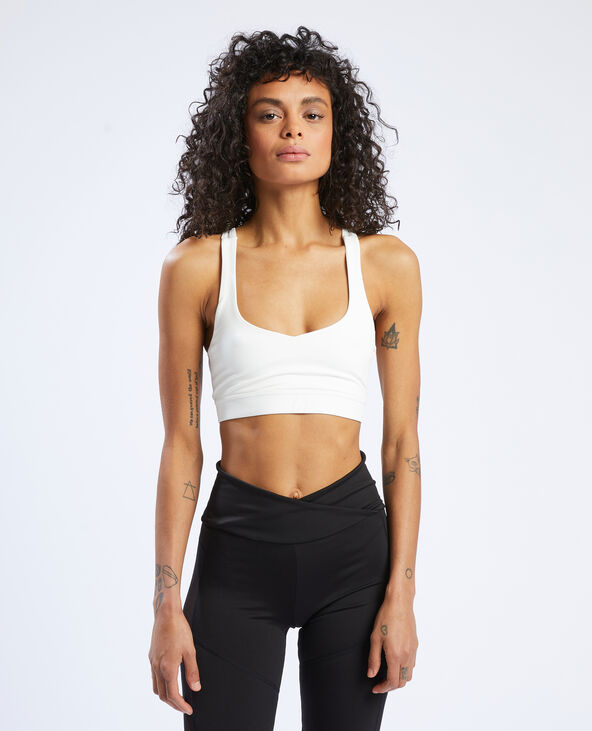 Brassière de sales sport blanche
