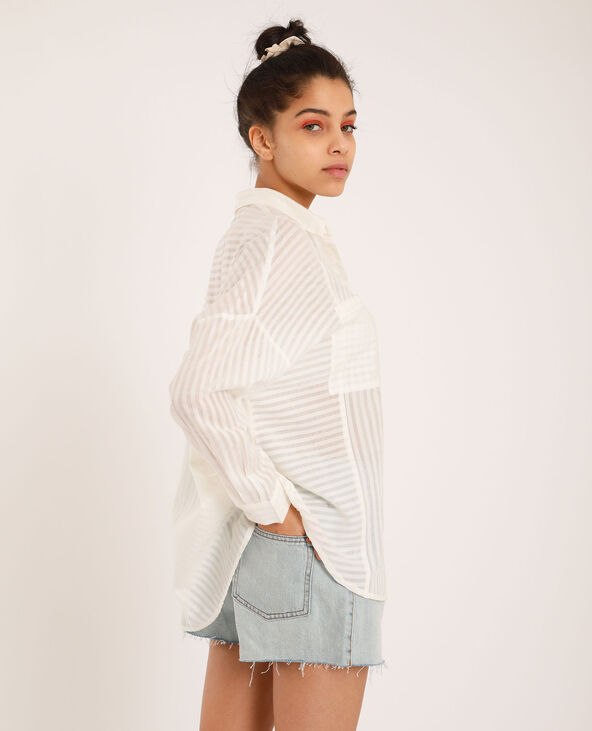 Chemise ample blanc - Pimkie