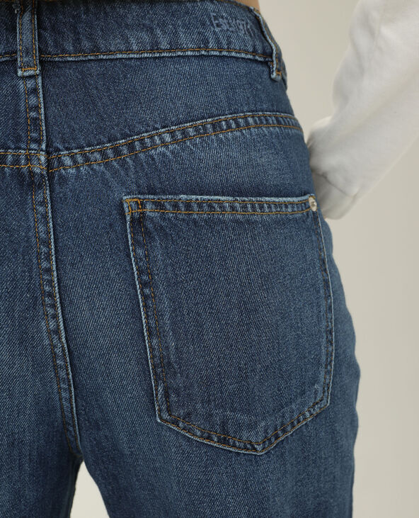 Jean mom bleu marine - Pimkie