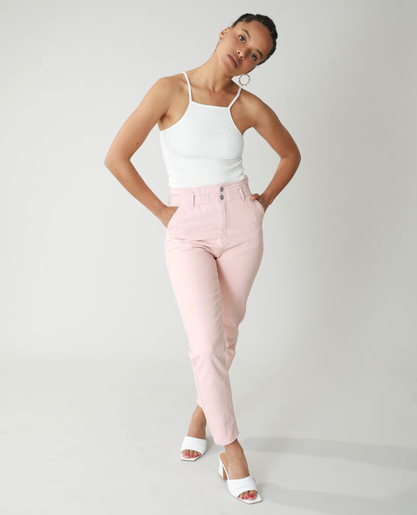 Jean mom high waist lilas - Pimkie