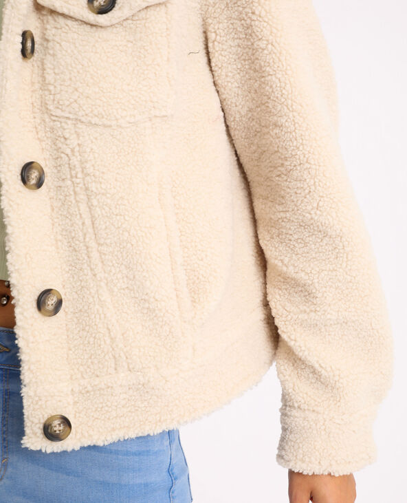 Veste imitation mouton