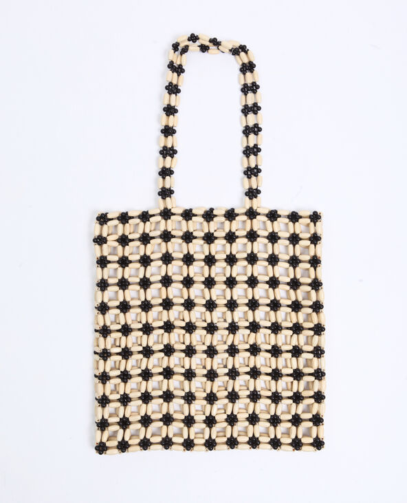 Sac en perles noir - Pimkie