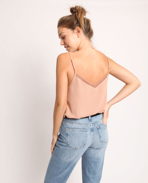 Top à bretelles taupe - Pimkie