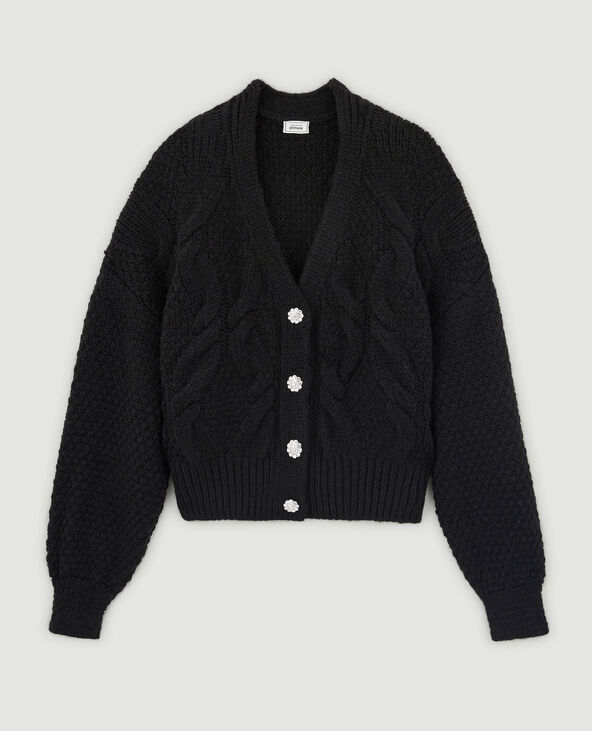 Gilet bouton strass outlet