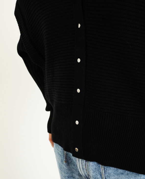 Gilet ample noir - Pimkie