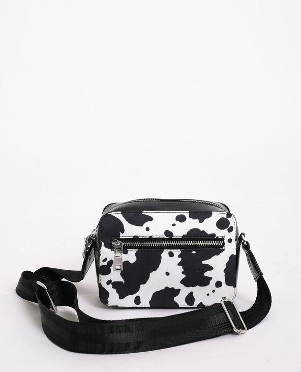 Sac imprimé animalier blanc - Pimkie
