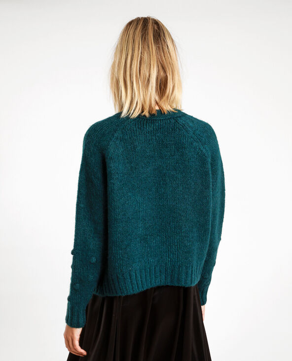Gilet court épais bleu - Pimkie