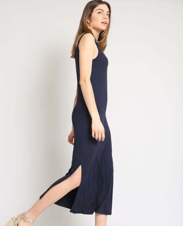Robe longue moulante noir - Pimkie