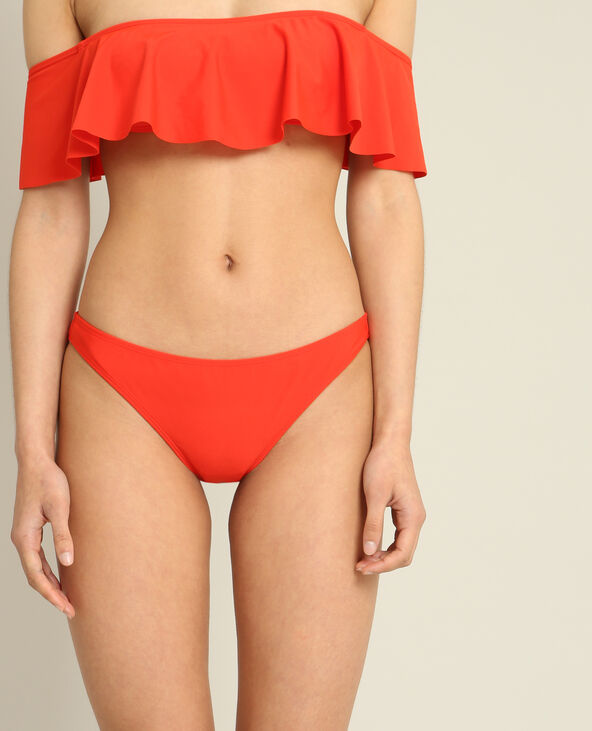 Bas de bikini rouge - Pimkie