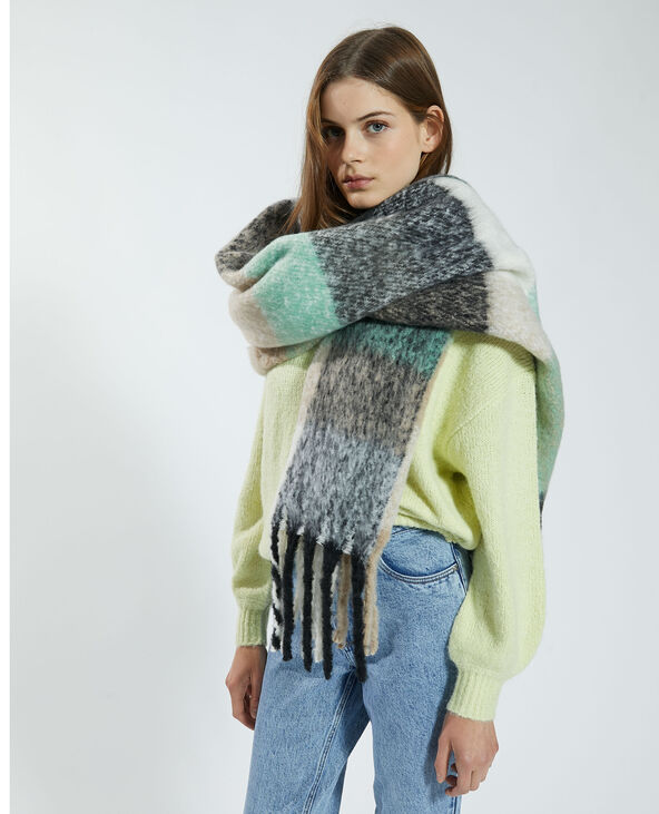 Echarpe longue douce vert - Pimkie
