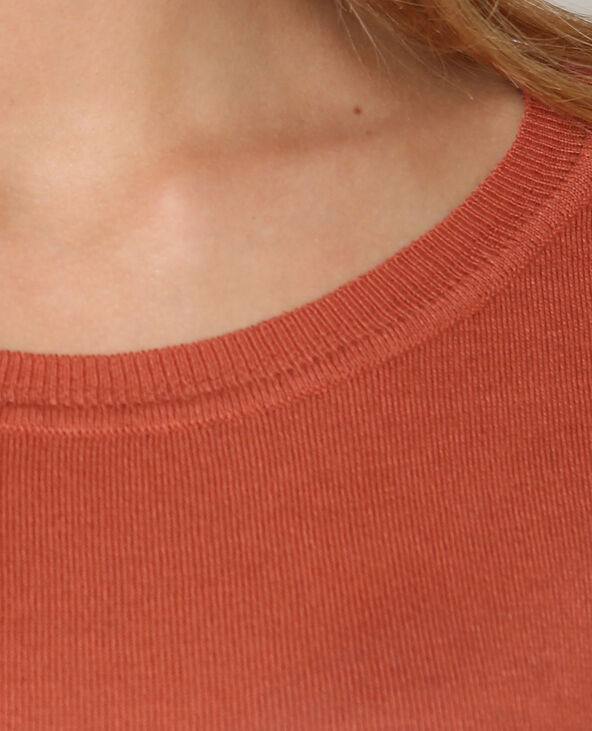 Pull fin marron - Pimkie