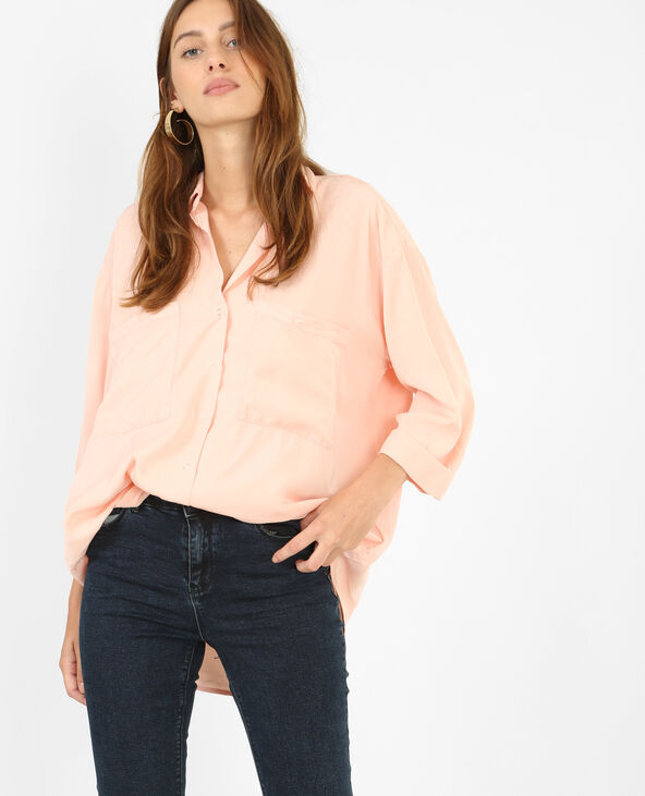 Chemise XL fluide rose clair - Pimkie