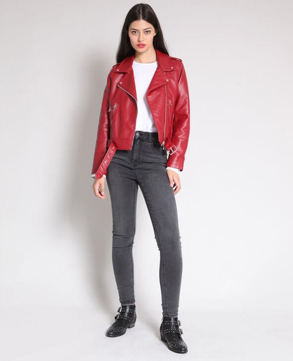 Veste deals rouge pimkie