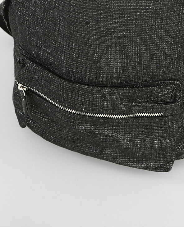 Sac à dos lurex noir - Pimkie