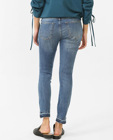 Jean skinny taille moyenne bleu - Pimkie