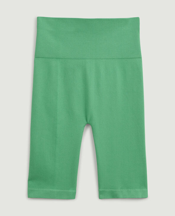 Legging court sans couture vert olive - Pimkie