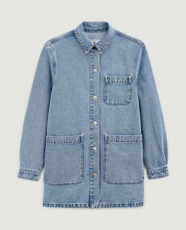 Veste en jean longue pimkie store