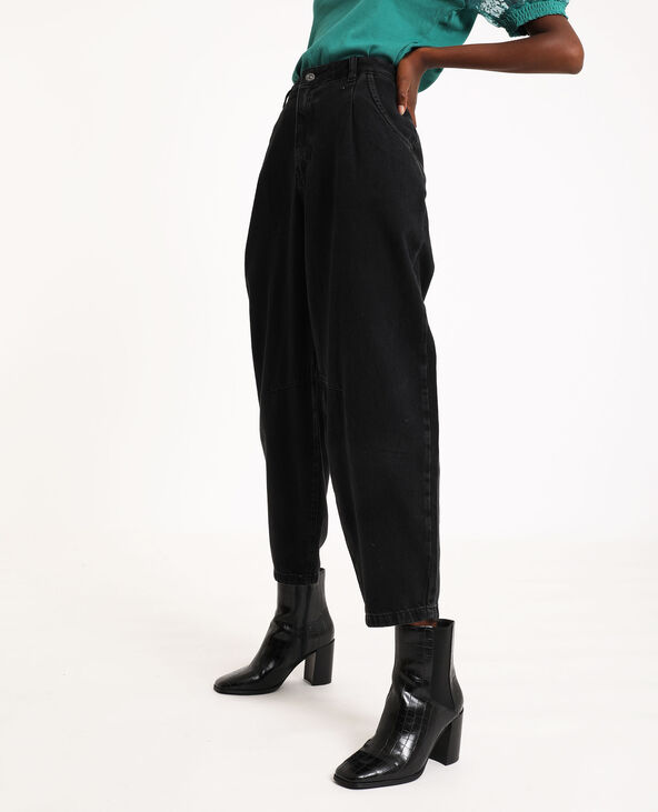 Jean slouchy noir - Pimkie