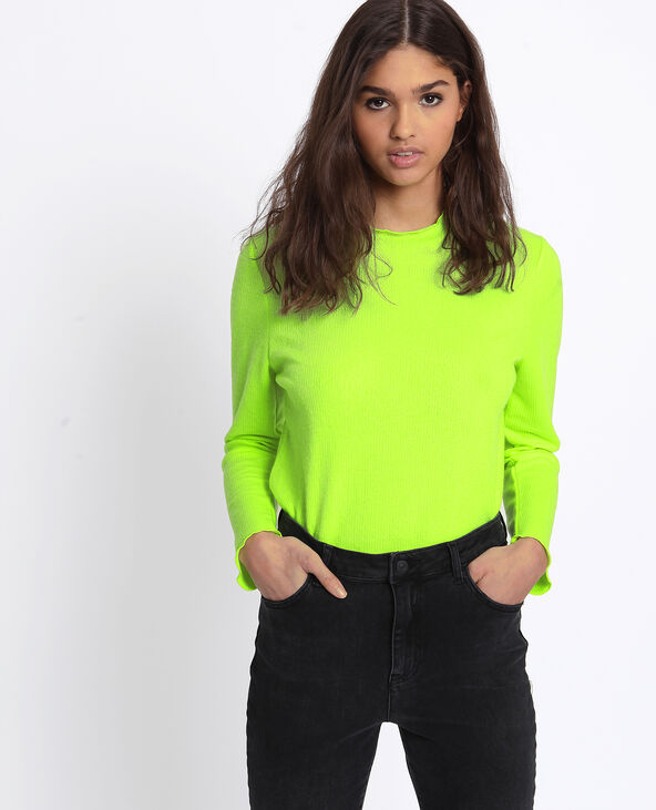T-shirt fluo vert fluo - Pimkie
