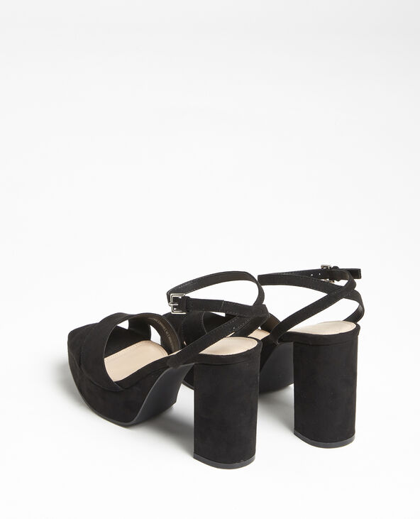 Sandales plateforme noir - Pimkie