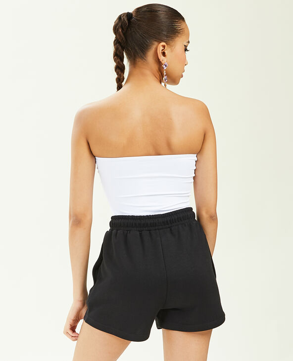 Short en molleton noir - Pimkie