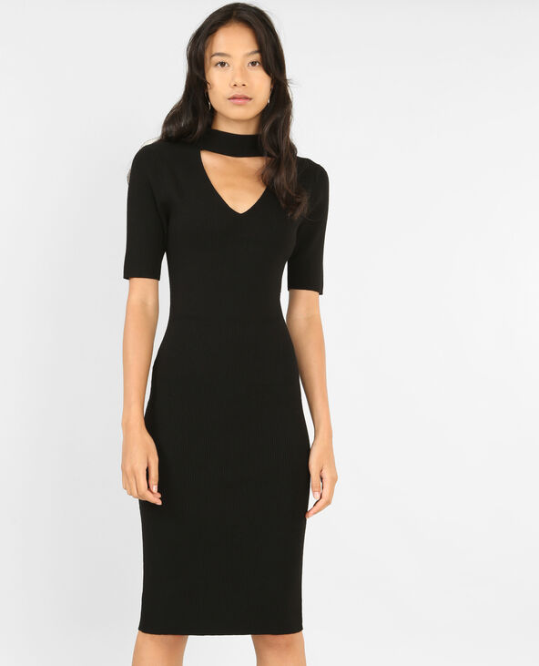 Robe col choker best sale