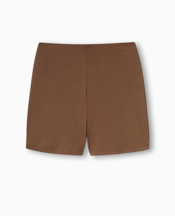 Short cycliste court marron - Pimkie