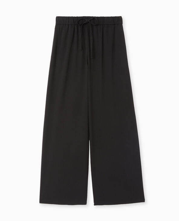 Pantalon city large et droit noir - Pimkie