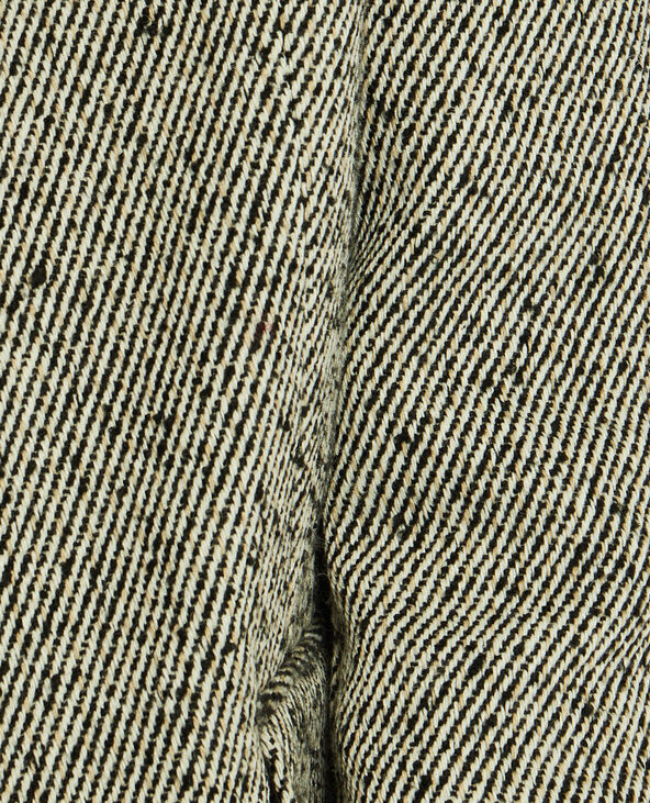 Veste avec ceinture à nouer beige - Pimkie