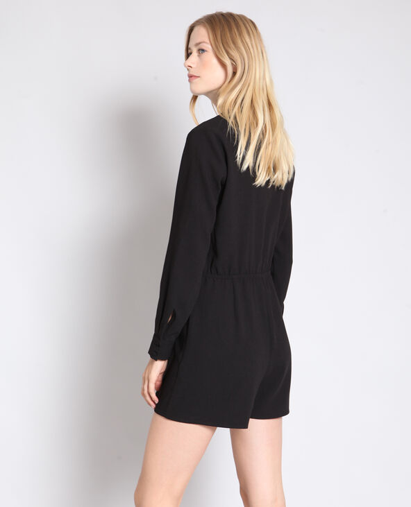 Combishort col tailleur